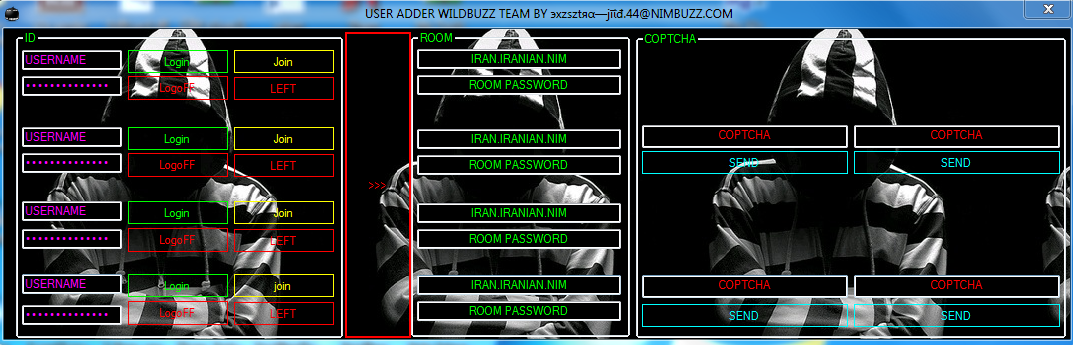 USER ADDER WILDBUZZ TEAM BY эхzsztяα—jīΐđ.44@NIMBUZZ.COM WILD_UP