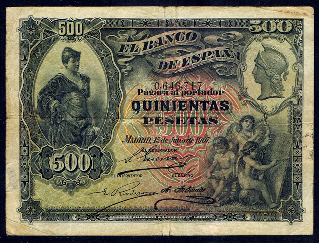 500 pesetas julio 1907 500_pts_julio_1907_a