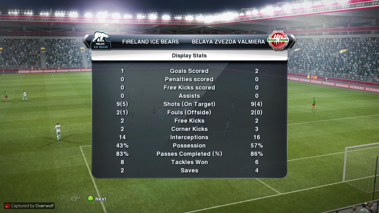 GM24 Fireland Ice Bears - BZ Valmiera, GM25 Riga Wolves FC - Phoenix PSC Pro_Evolution_Soccer_2013_12_20_2014_17_48_18