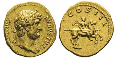 Moneda de Adriano Augusto cónsul III IMG_3530