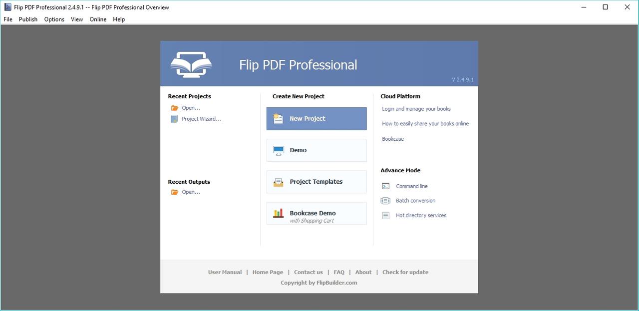 Flip PDF Professional 2.4.9.1 Multilingual Portable Screenshot_20170805_120829