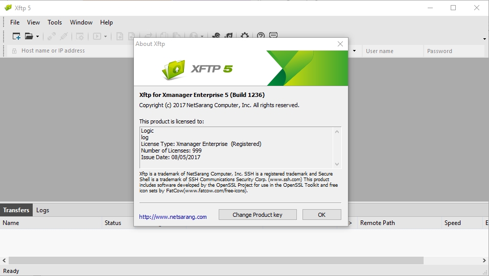 NetSarang Xmanager Enterprise 5 Build 1236 Screenshot_20170805_122441