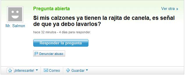 Preguntas en yahoo estilo Oscar 520196325in2qc