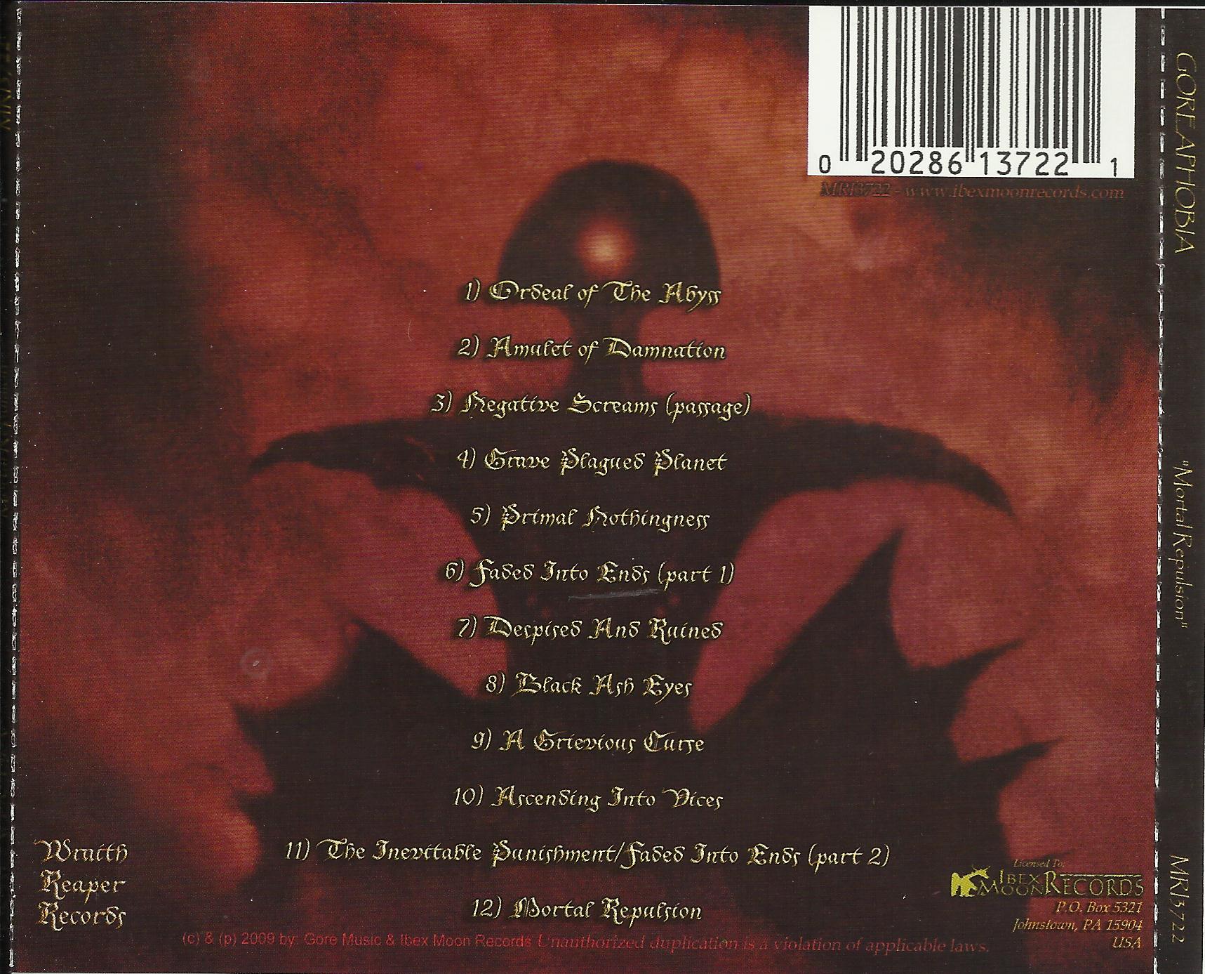 Goreaphobia CD 7.-€ incluyendo envío 8150886scan