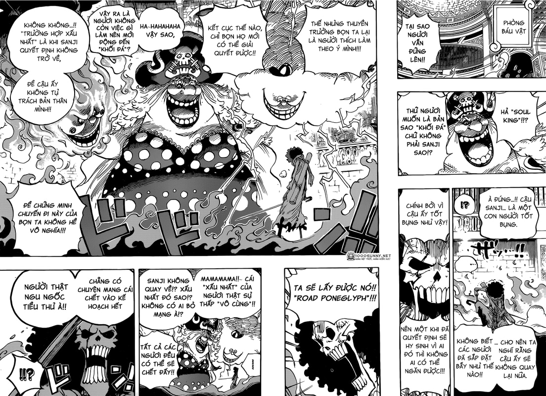 One Piece Chapter 851: Đầu thuốc lá. 08_09