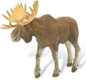 Moose, Bullyland Deluxe Woodland Animals by Kikimalou Bullyland_Moose