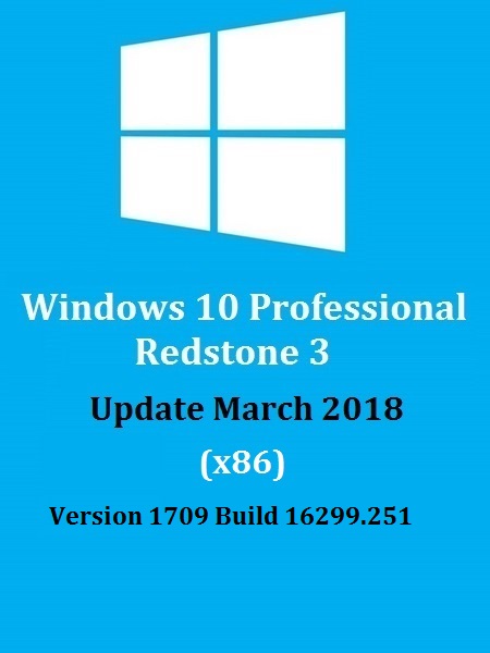 Windows 10 Pro Redstone 3 v1709 Multi-6 (x86) March 2018 Win_4