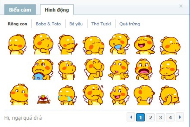 Có trò mới trên Zing Me với những icon cực sinh động! Icon_rong_con