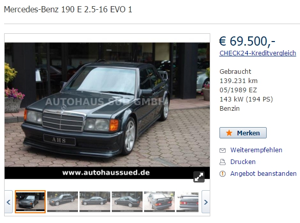 W201 190E 2.3 16V - 1992 - R$ 450.000,00  Screenshot_3723