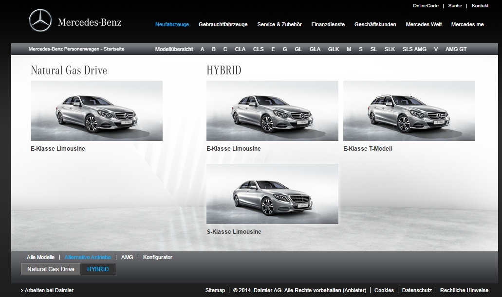 Nova tributação de híbridos não contempla nenhuma Mercedes no Brasil. Bra