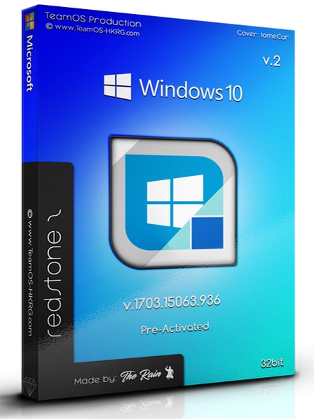 Windows 10 Pro Redstone En-US (x86) February 2018 V.2 Pre-Activated RTRT