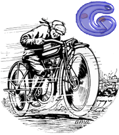 Motociclo Vintage  Image