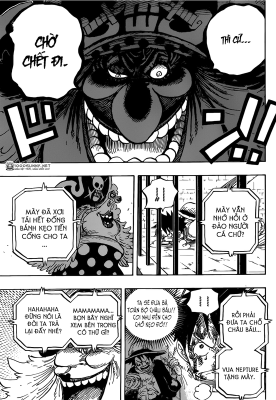 One Piece Chapter 847: Luffy và Big Mom Image