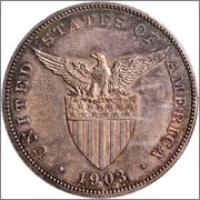 1 Peso. Filipinas. 1903. San Francisco Image