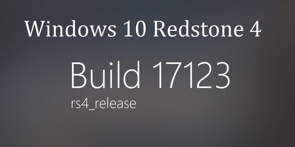 Windows 10 Redstone 4 Version 1803 Build 17123 (x86/x64/ARM) ISO DYbeo7