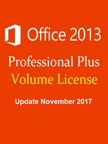 Office 2013 SP1 Pro Plus VL Multi-17 (x64) November 2017 November2017_1