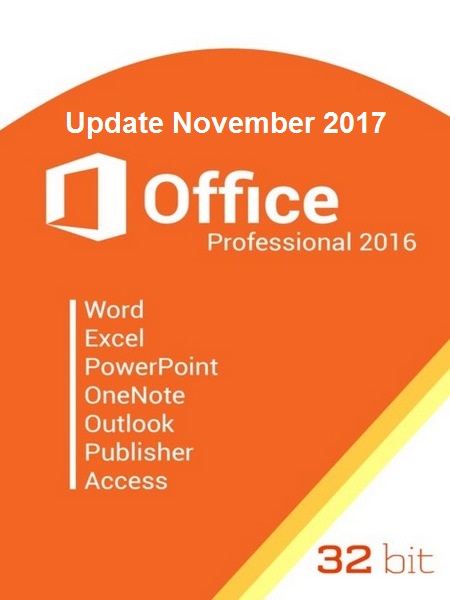 Office 2016 Pro Plus VL Multi-17 (x86) R2 November 2017 November2017_1
