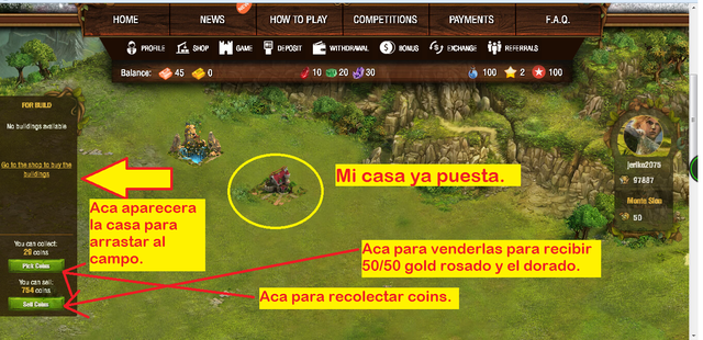 Elven Gold - Gana Jugando en automatico! Gana por Payeer! Campo_game