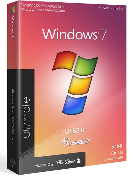 Windows 7 Ultimate Sp1 (x64) En-US ESD USB3 March 2018 Pre-Activated 888i