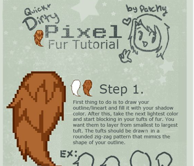 Algun Tutorial para dar textura a los pixel art Dirty