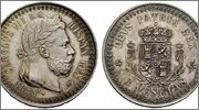 CARLOS VII (PRETENDIENTE ) 5 Ptas 1885 Image