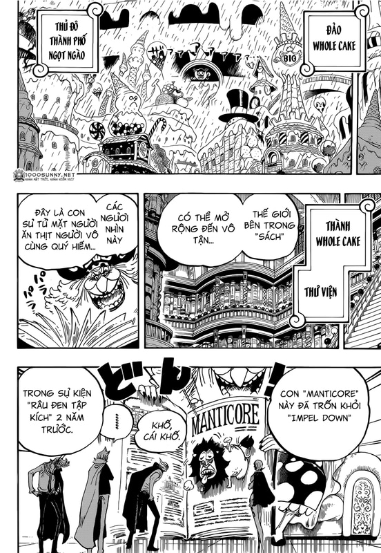 One Piece Chapter 847: Luffy và Big Mom Image