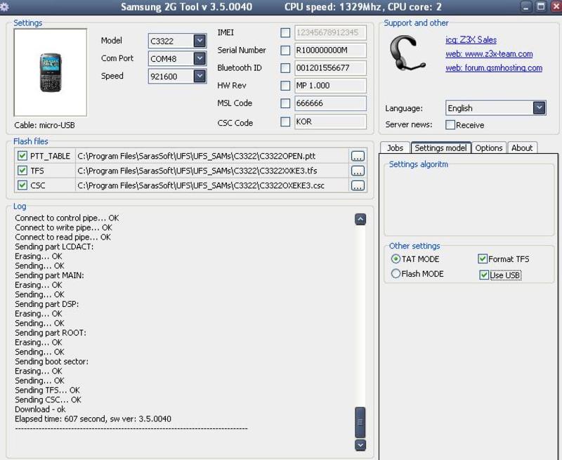 samsung c3322 flash by z3x direct usb cable C3322_1