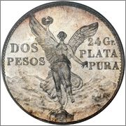 2 Pesos. México. 1921 Image