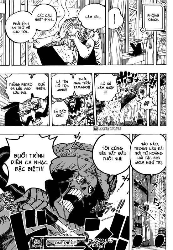 One Piece Chapter 847: Luffy và Big Mom Image