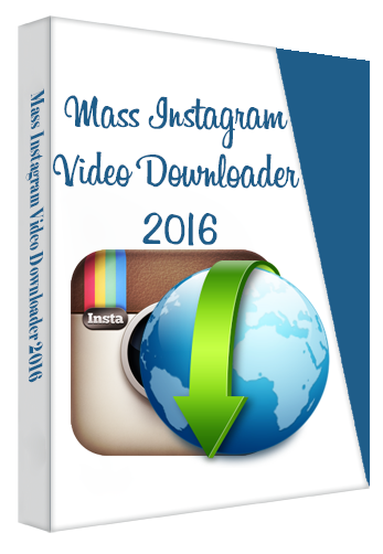Mass Instagram Video Downloader 2016 1.0  Cover