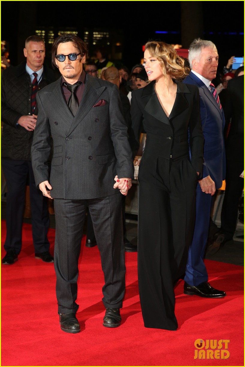 AP Mortdecai Londres 19 Janvier 2015 Johnny_depp_amber_heard_mortdecai_premiere_in_lo