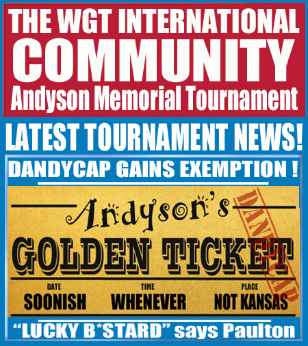 66 - ***ANDYSON MEMORIAL***2016 ANDYSON_ticket