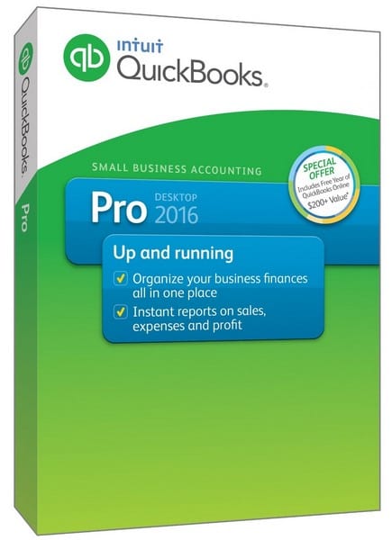 Intuit QuickBooks Desktop Pro 2016 16.0 R8 1608152126500110