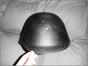 Danish M23/41 Civil Defence Helmet. DSCF0281