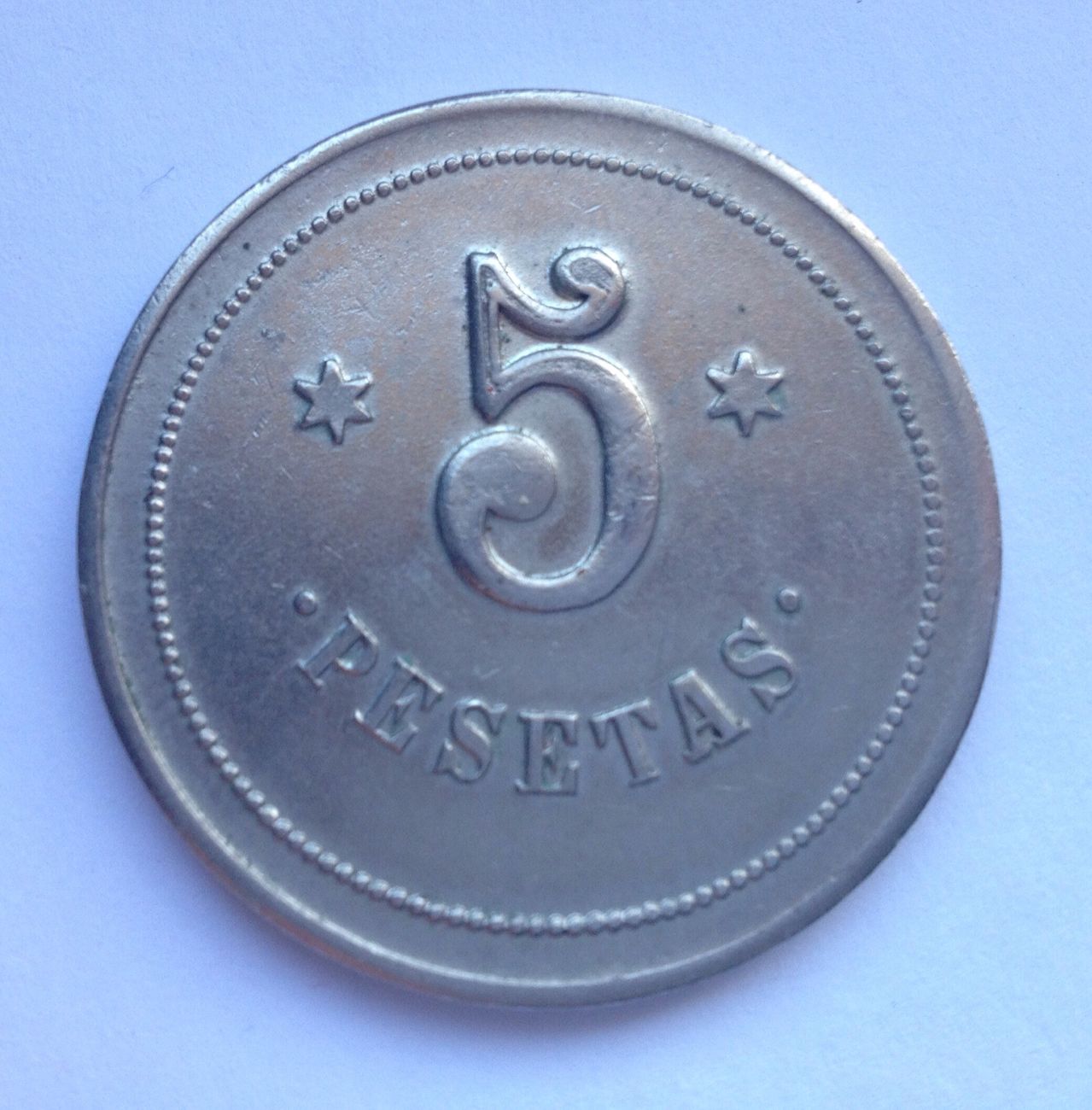 5 pesetas Image