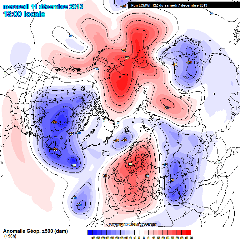 Omega blocking previsto.....(Cenni sul proseguo dicembrino): ECH101_96