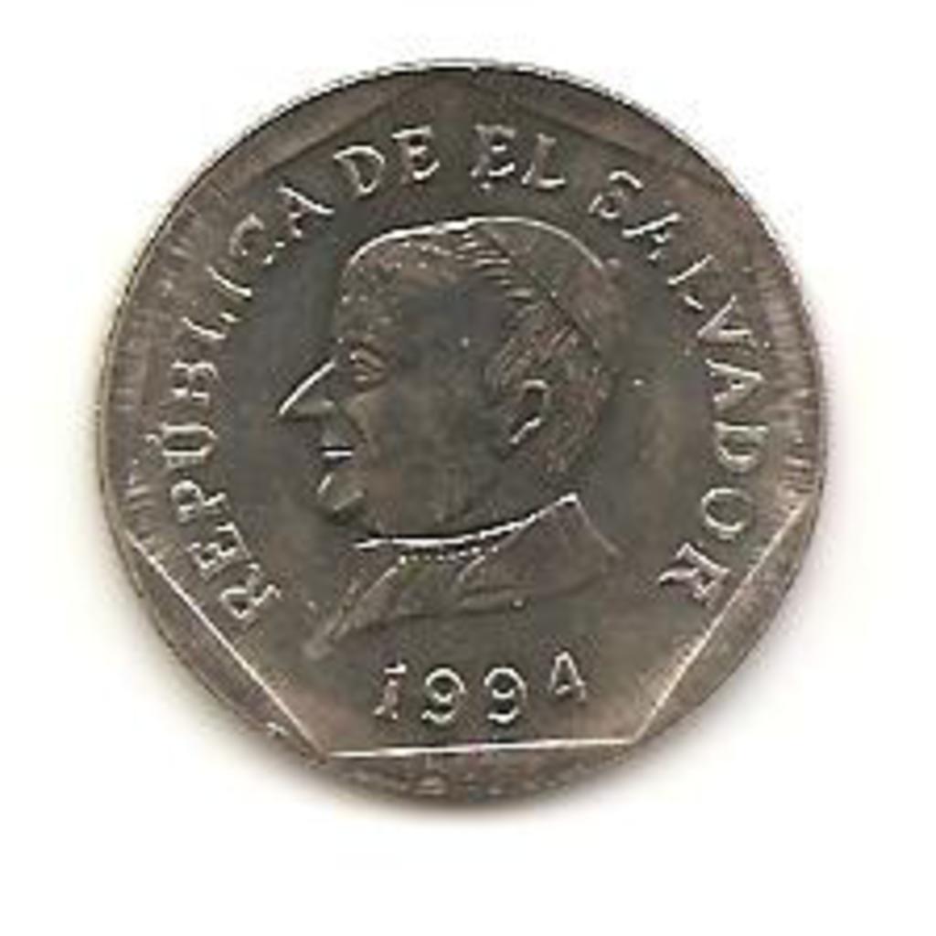 25 centavos de 1994 El Salvador Image