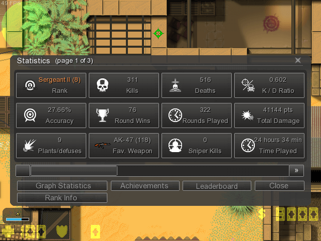  [RELEASED] CS2D Achievements and Statistics Script Screenshot1