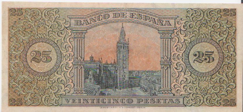 25 Pesetas 1938 (Serie A) 25_pesetas_1938_rev