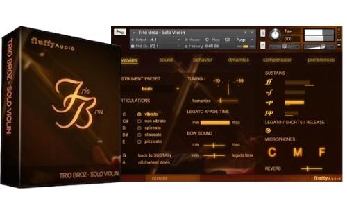 Fluffy Audio Trio Broz Solo Violin v2.0 KONTAKT-SYNTHiC4TE 1609292210400086