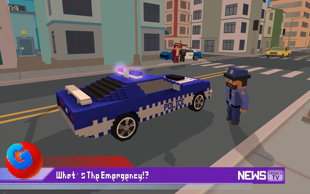 Blocky City - Ultimate Police 2 v1.1[Mod] Image