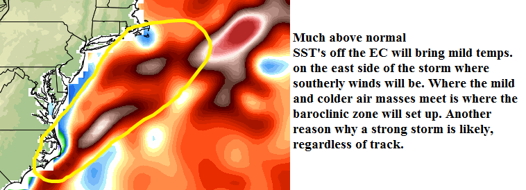 Update #2: EURO Brings The Heat, Same Ol' GFS? (1/24/15) Ssts