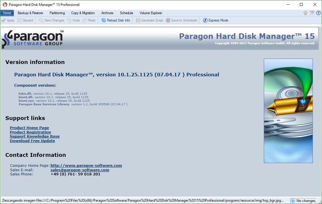 Paragon Hard Disk Manager 15 Professional 10.1.25.1125 x86 Screenshot_20170504_123327