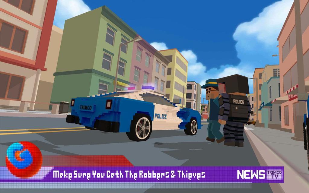 Blocky City - Ultimate Police 2 v1.1[Mod] Image