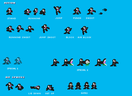 8-to-16-Bit Characters Venom_8_bit
