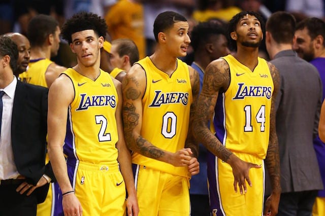 Los Angeles Time Lonzo-Ball-Kyle-Kuzma-Brandon-Ingram-640x426