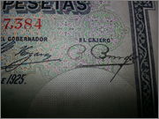 100 Pesetas 1925, Pareja 20130601_132929