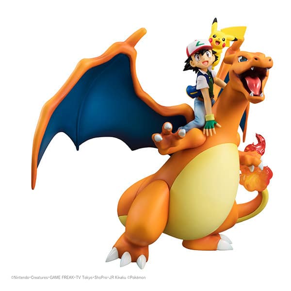 Satoshi, Pikachu y Lizardon G.E.M. -Pocket Monsters- (Megahouse) -RESERVAS ABIERTAS- 511847