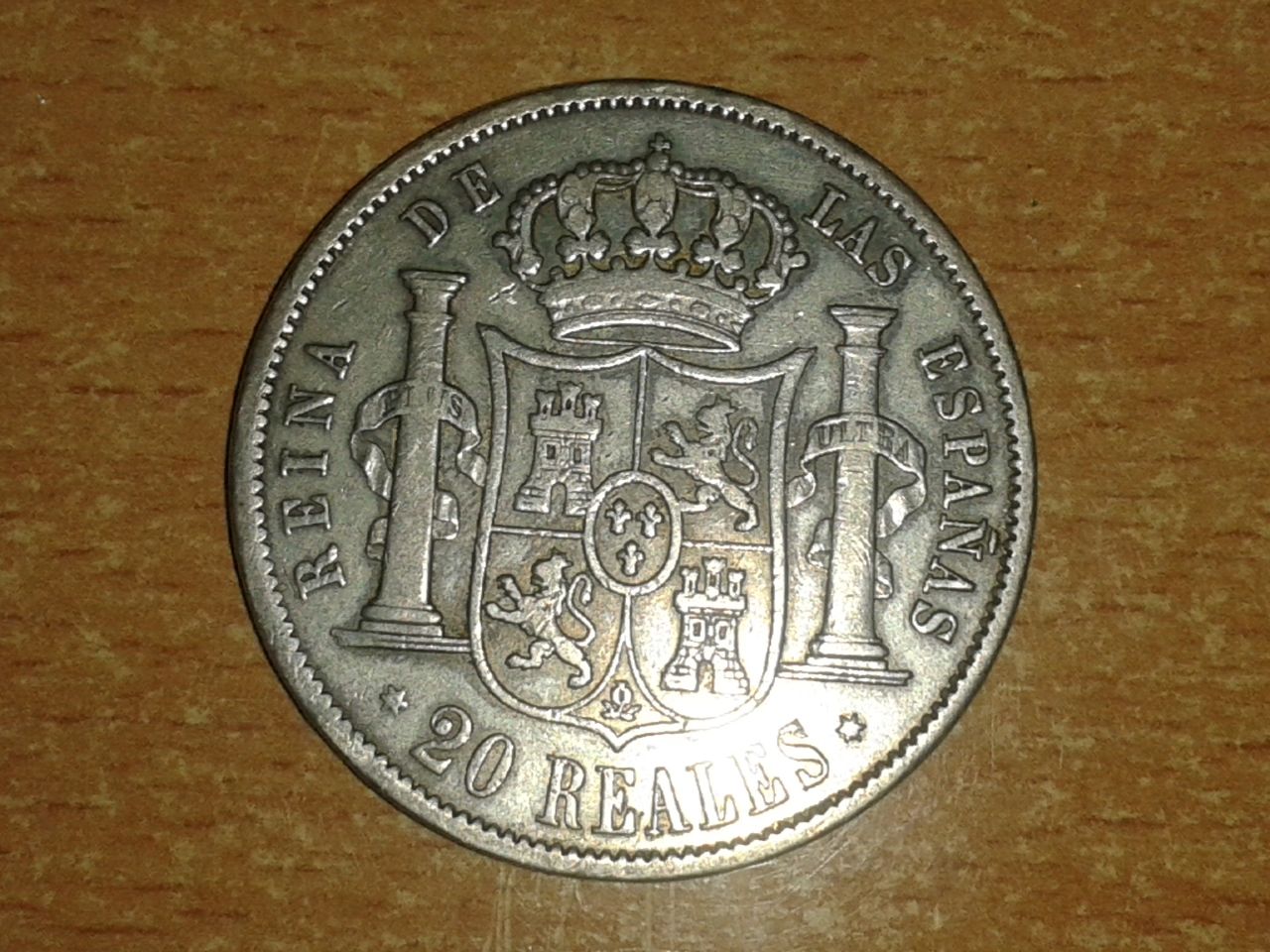 20 reales de isabel II  Isabel_II_cruz