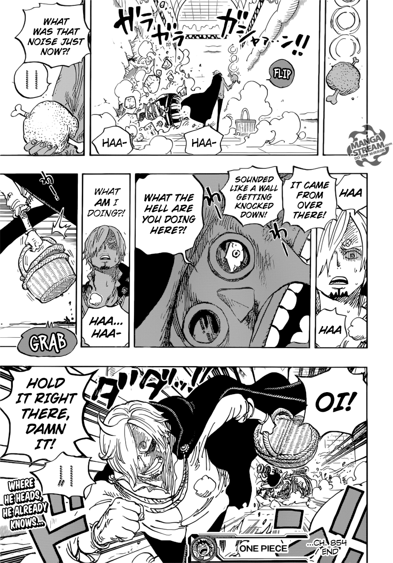 [BẢN ENG] One Piece Chapter 854: Mình đang làm cái quái gì thế này? 17